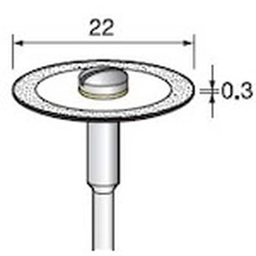 アルゴファイル 電着ダイヤディスク#325 Φ22