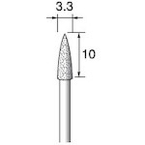 アルゴファイル 電着ダイヤモンドバー#140 Φ3
