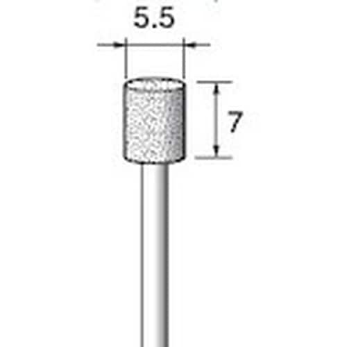 アルゴファイル 電着ダイヤモンドバー#140 Φ5