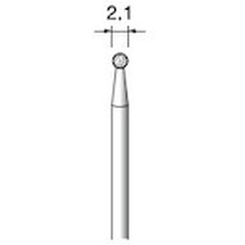 アルゴファイル 電着ダイヤモンドバー#140 Φ2
