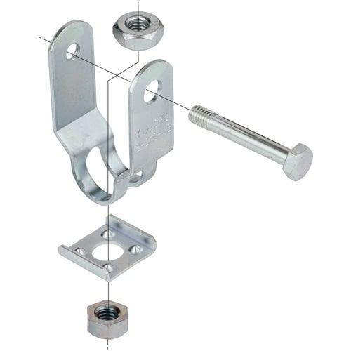 NEGUROSU 長穴付きダクター用吊り金具