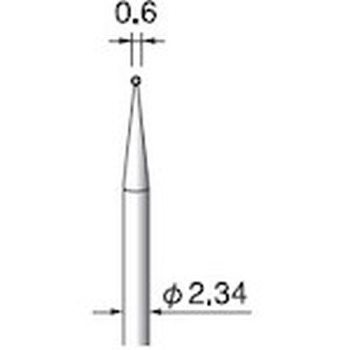 アルゴファイル 電着ダイヤモンドバー#320 Φ0