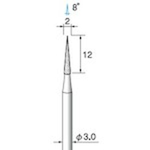 アルゴファイル 電着ダイヤモンドバー #140 Φ