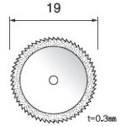 アルゴファイル 電着ダイヤカッティングディスク Φ