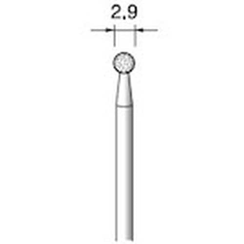 アルゴファイル 電着ダイヤモンドバー#140 Φ2