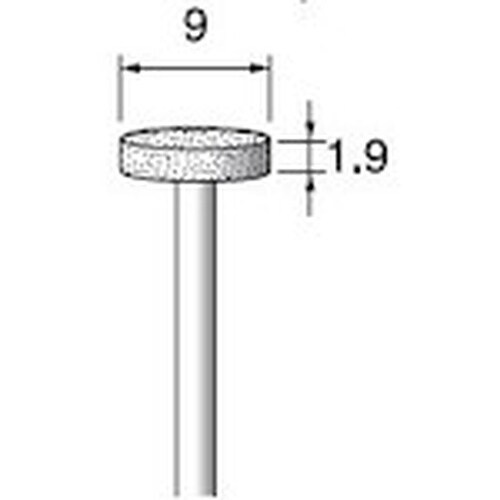 アルゴファイル 電着ダイヤモンドバー#140 Φ9