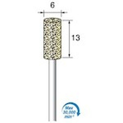 アルゴファイル 軸付フェルトバフ ソフト Φ6X1
