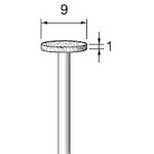 アルゴファイル 電着ダイヤモンドバー#140 Φ9
