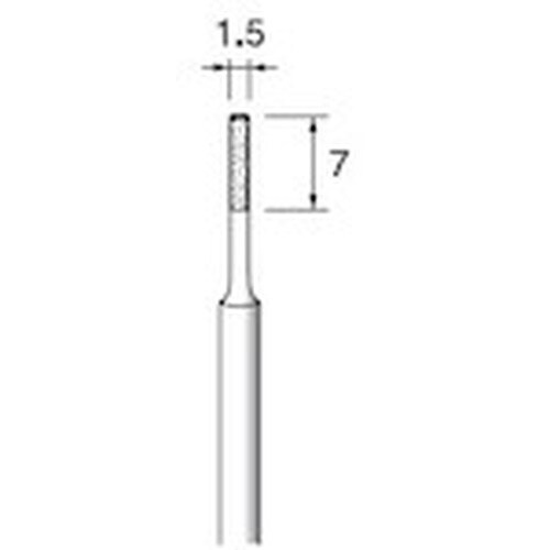 アルゴファイル 電着ダイヤモンドバー#140 Φ1