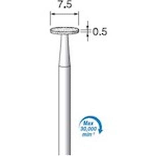 アルゴファイル 電着ダイヤモンドバー#140 Φ7