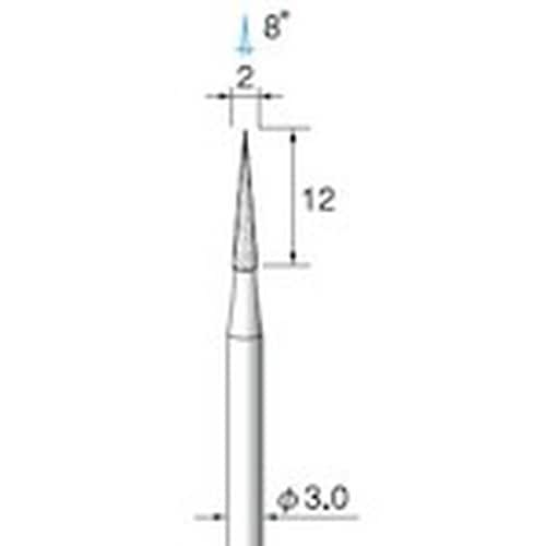 アルゴファイル 電着CBNボラゾン #140 Φ2