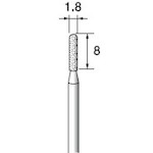 アルゴファイル 電着ダイヤモンドバー#140 Φ1