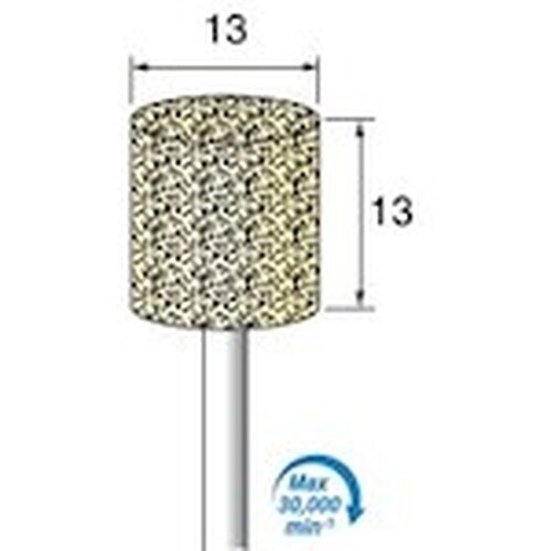 アルゴファイル 軸付フェルトバフソフト Φ13X1