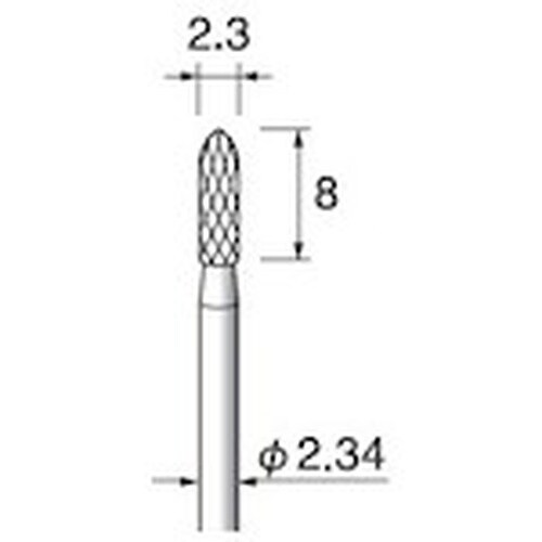 アルゴファイル 超硬カッタークロスカット Φ2.3