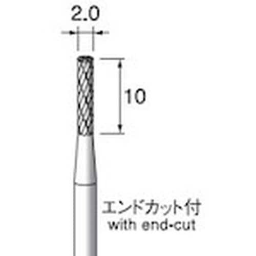 アルゴファイル 超硬カッタークロスカットエンドカッ