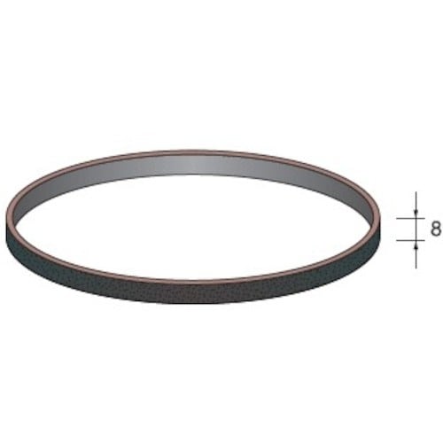 アルゴファイル ジルコニアベルト8mm巾#120