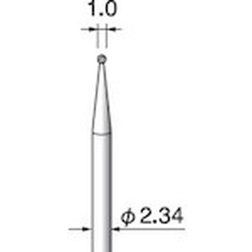 アルゴファイル 超硬カッタースパイラルカット Φ1