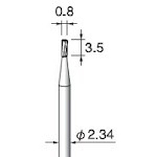 アルゴファイル 超硬カッタースパイラルカット Φ0