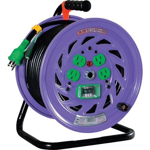 NICHIDO 電工ドラム 100V 屋内型 温度