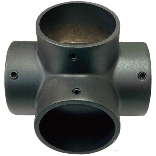 フジテック DC四方(ネジ付)25 ブラック