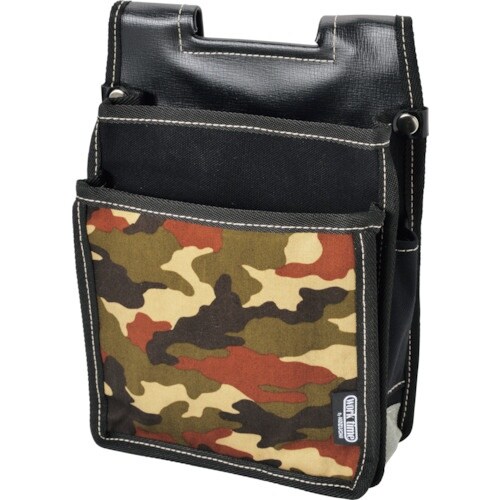 コヅチ 鳶さんの腰袋 迷彩ブラウン