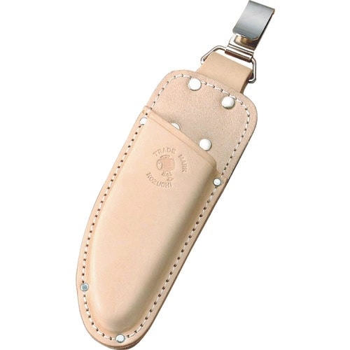 コヅチ ヌメ皮 剪定鋏ケース フック式 型押