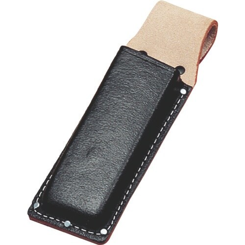 コヅチ 黒床皮 折鋸ケース 台曲り 型押