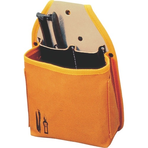 コヅチ 10号(ブラウン)防水帆布 ウエストポケッ