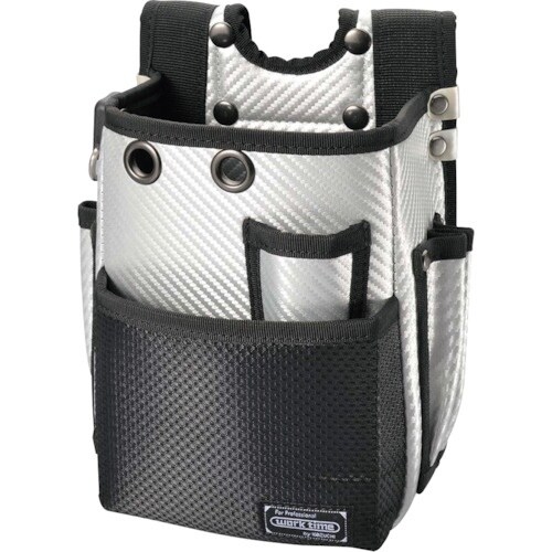 コヅチ 腰袋2段 シルバー