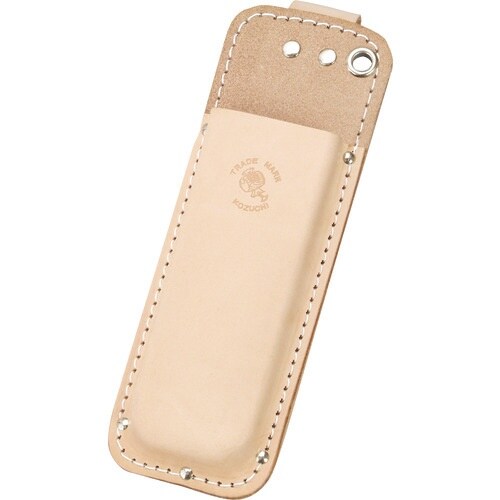 コヅチ ヌメ皮 折鋸ケース スライドフック ボタン