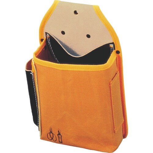 コヅチ 10号(ブラウン)防水帆布 ウエストポケッ