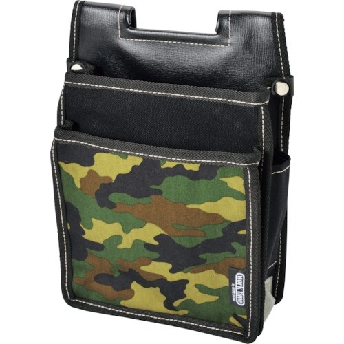 コヅチ 鳶さんの腰袋 迷彩グリーン