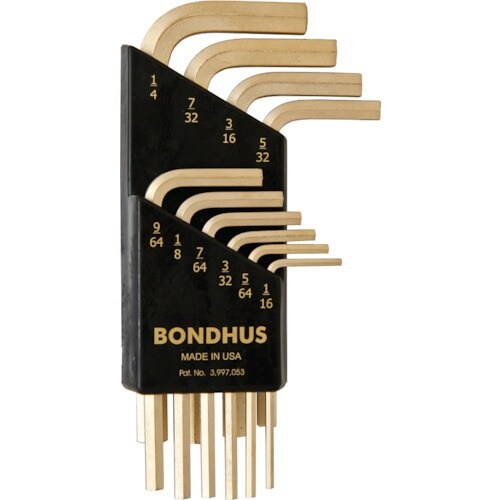 BONDHUS 六角L−レンチ ゴールドガード イ
