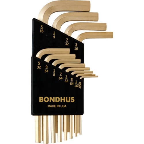 BONDHUS 六角L−レンチ ゴールドガード イ