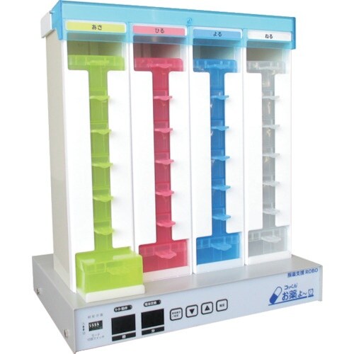 ミヤサカ 自動服薬支援機コッくんお薬よー4棟式(シ