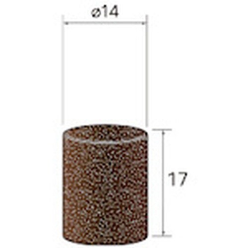 ナカニシ キャップサンダー 20個入 円筒型 φ1