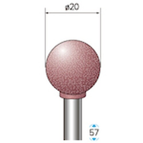 ナカニシ ハイパワーポリッシャー 10本入 球型