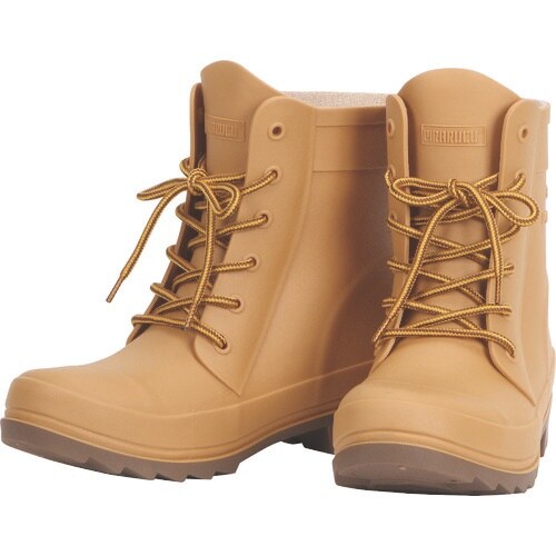 カジメイク 6437 ピラルクレインブーツ キャメ