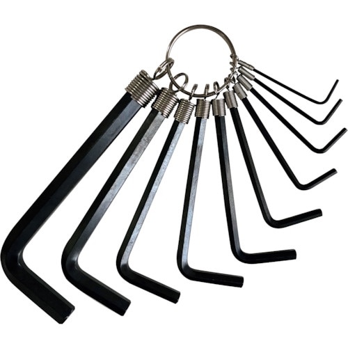 ベストツール BEST 10本組リング付き六角棒レ