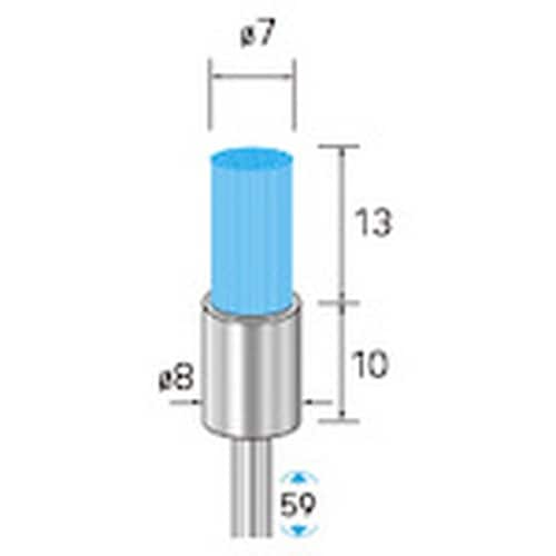 ナカニシ セラミックファイバーブラシ エンド型 φ
