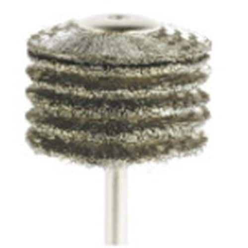 ナカニシ 特厚ホイールブラシ ステンレス φ15×