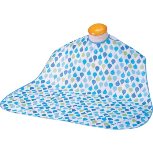 竹虎 ソフラピレンエプロン しずく ブルー