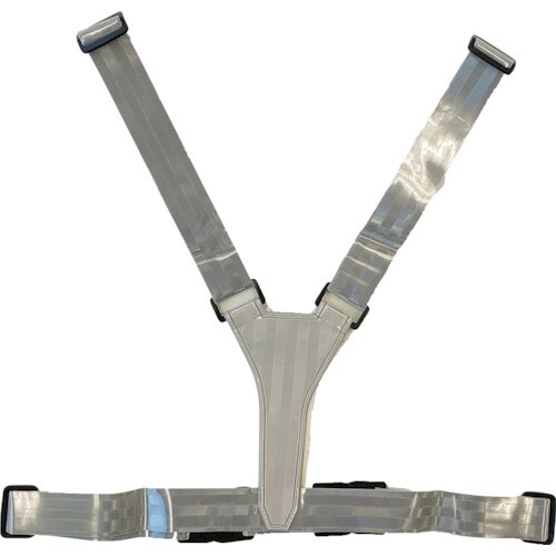 ミズケイ タスキ反射ベスト 軽快くん シルバー