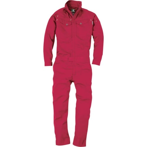 CHUSAN コスパ長袖ツナギ ダークレッド 6L