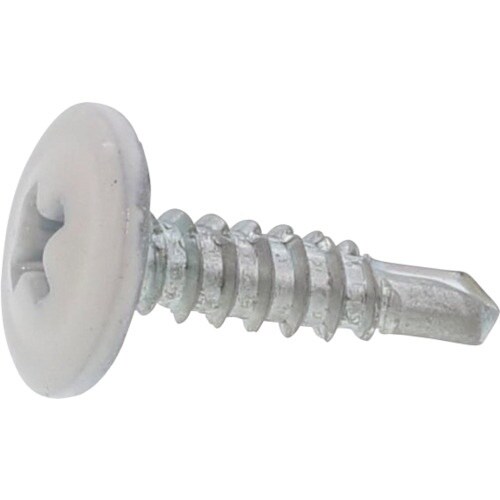 SUNCO 頭部ホワイト ピアスシンワッシャー