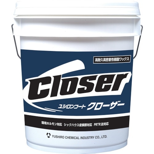 ユシロ 油汚れに強いワックス クローザー 18L