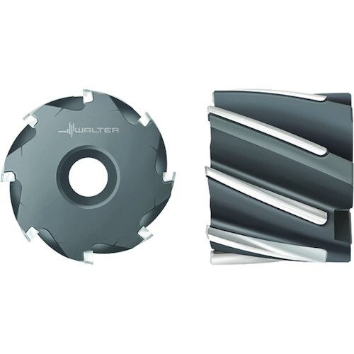 Walter ろう付けヘリカル溝削りエンドミル