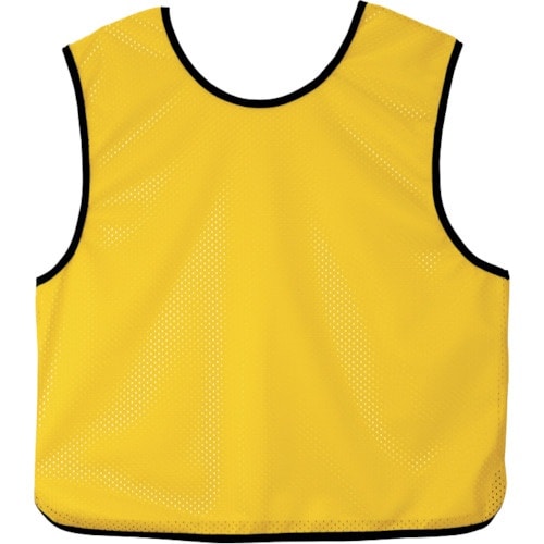 アイトス ジュニアビブスナンバーなしイエロー