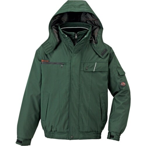 アイトス 防寒ブルゾン グリーン LL