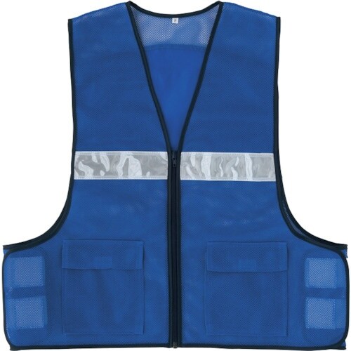 アイトス メッシュゼッケンベスト AZ8700 ブ